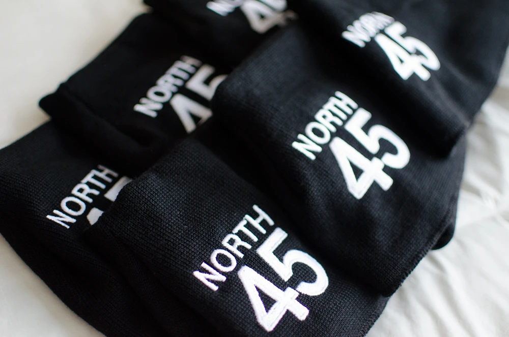 Following the success of its Kickstarter campaign in early 2014, North45 is offering the scarf through its website