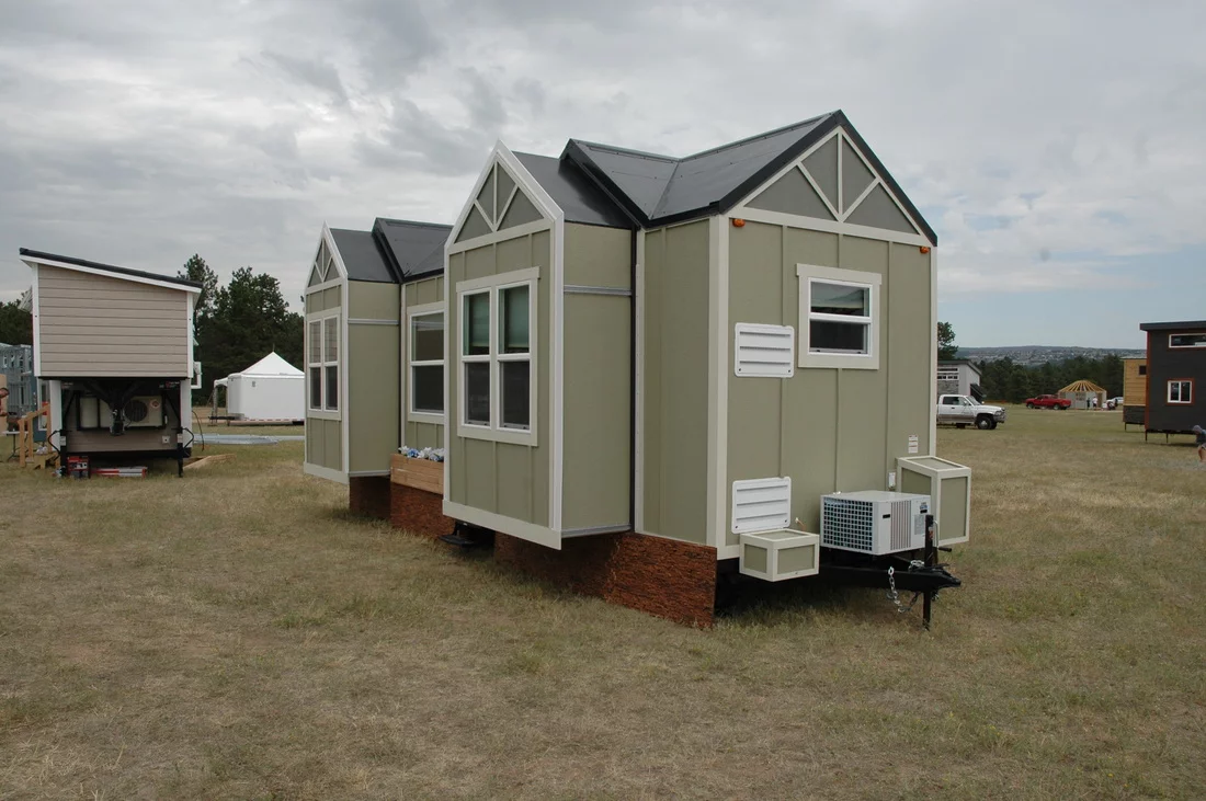 The slide outs are electrically operated and push out with the press of a button