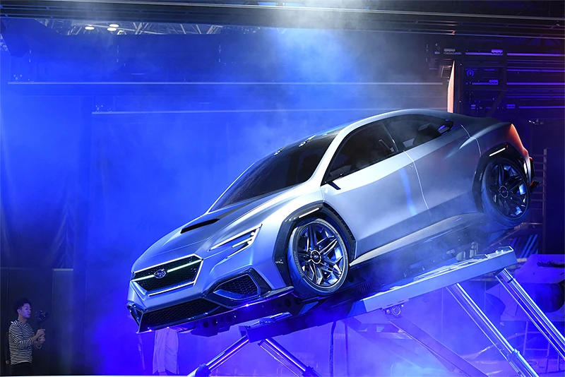The Viziv Performance is mostly a styling exercise, but Subaru does mention a boxer engine, AWD system and next-gen driver-assistance suite