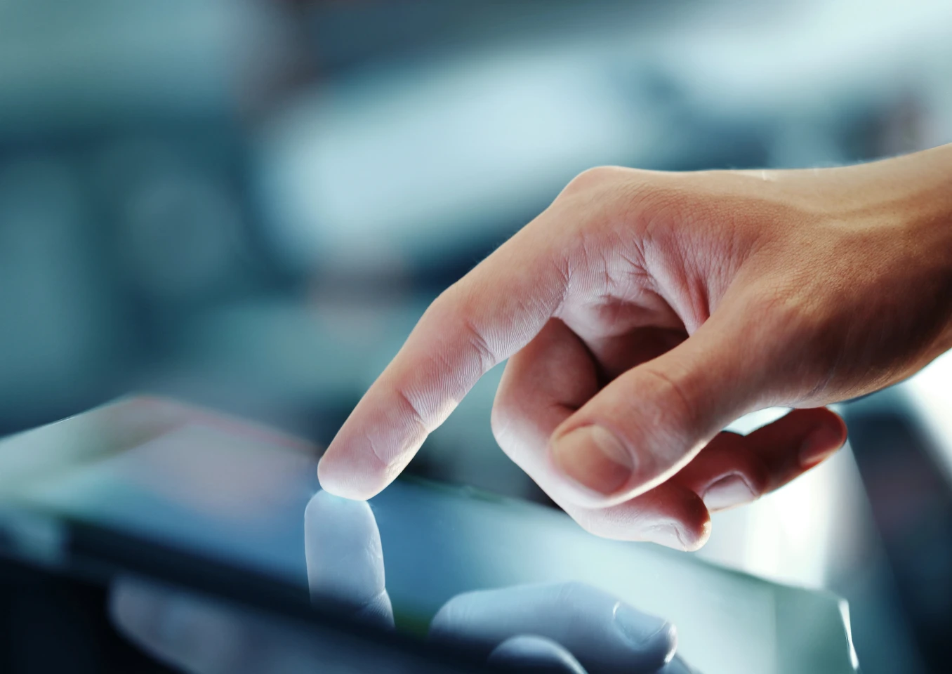 Although highly functional, conventional touchscreens (pictured) require a power source and are very complex