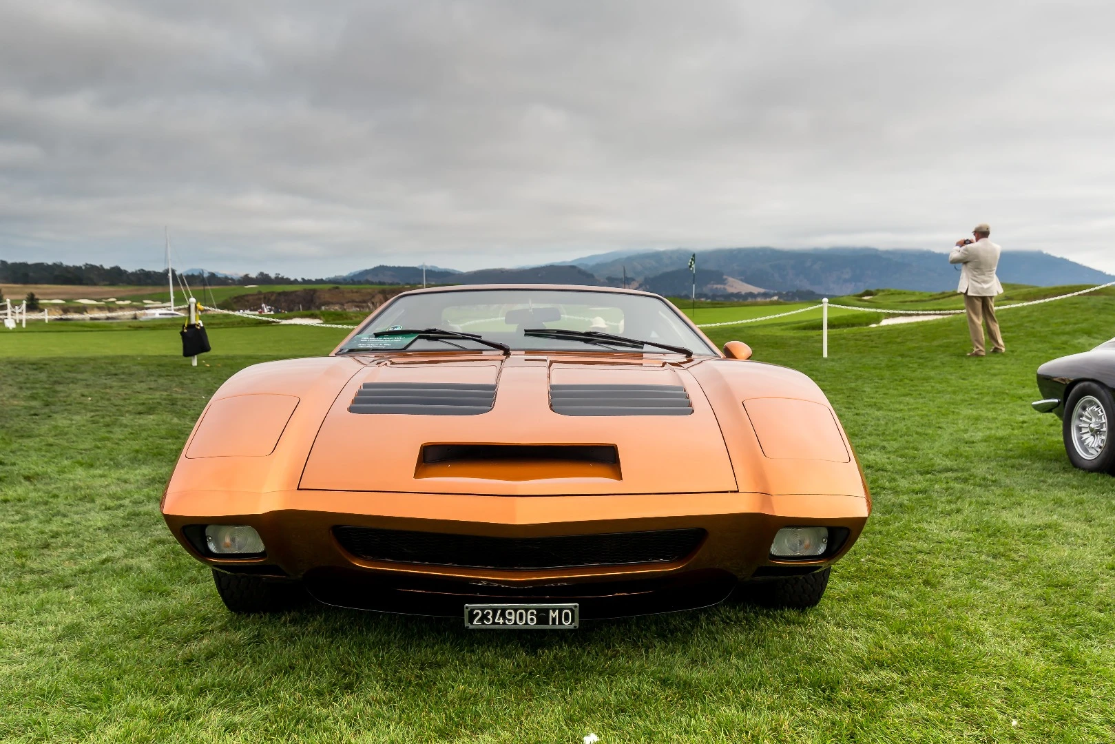 This extremely rare 1969 American Motors AMX/3 Auto Costruzioni SD Coupe came all the way from Dusseldorf, Germany, for the show