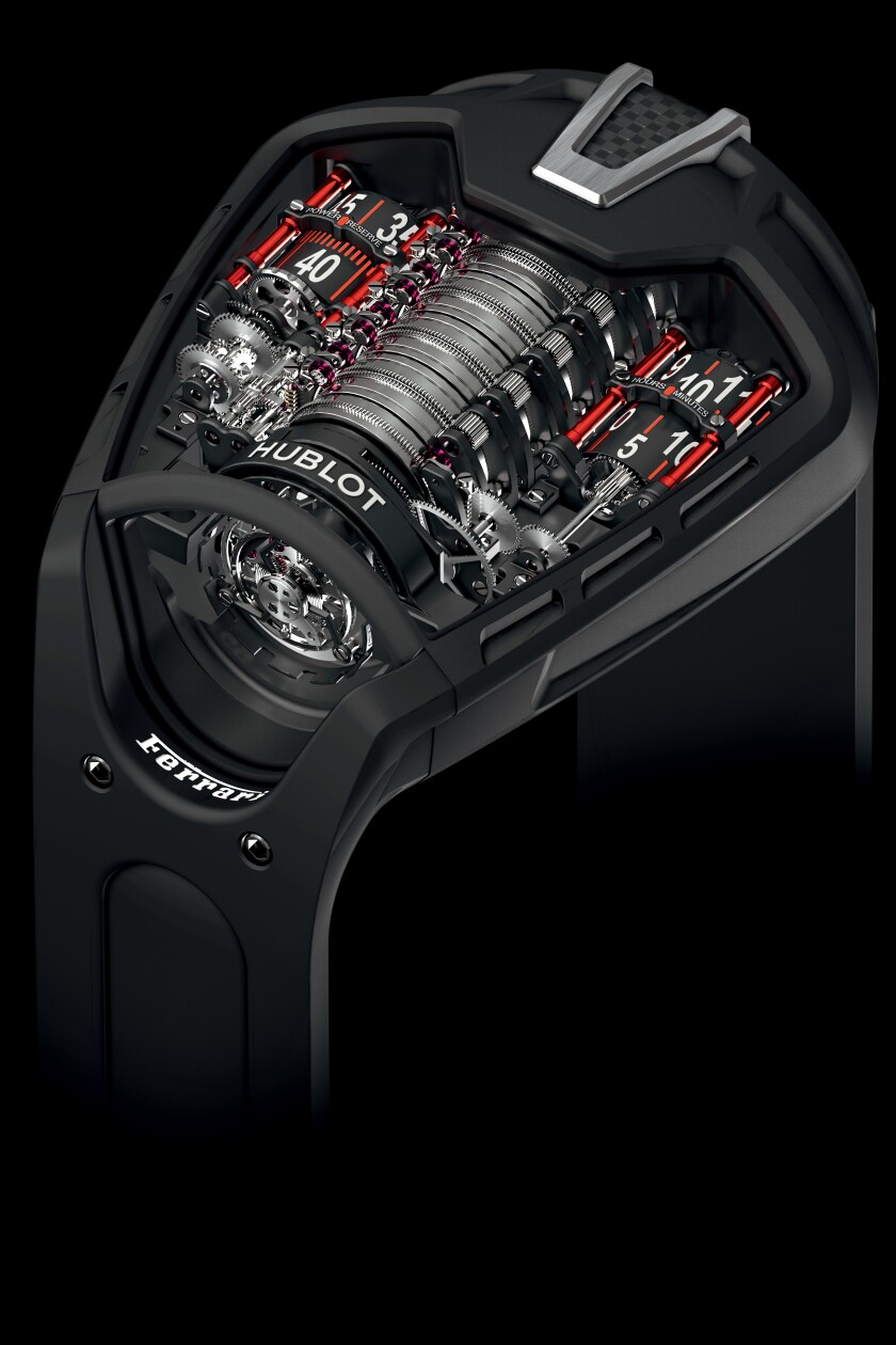 The MO-05 LaFerrari superwatch is exquisitely detailed, to justify the high price tag
