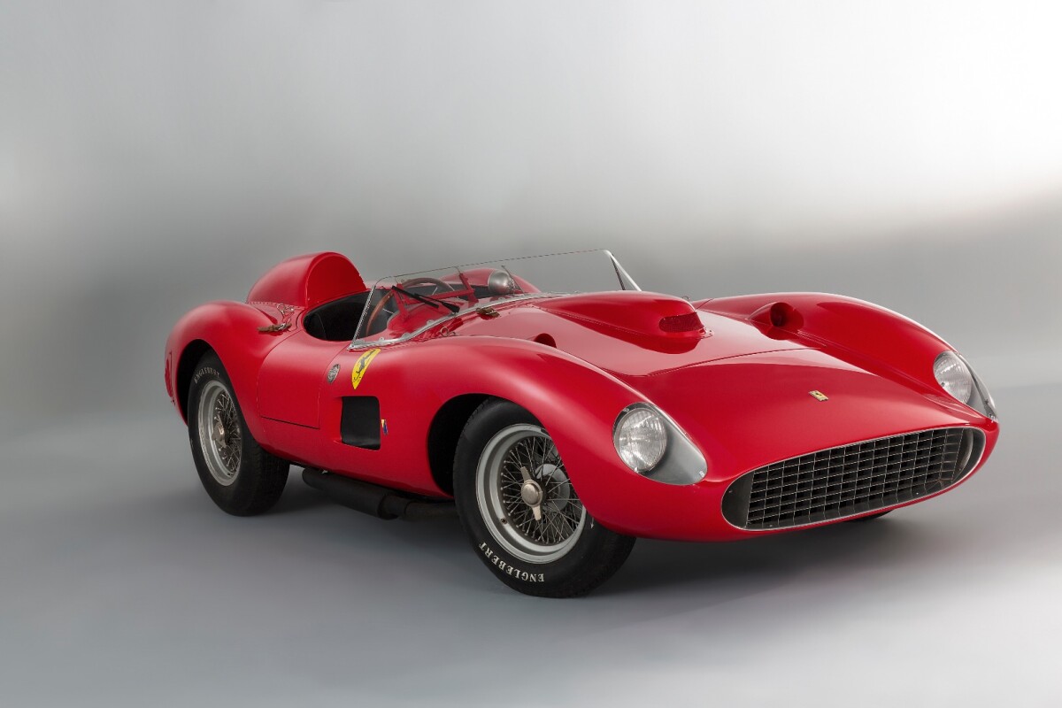 The star of the Retromobile auctions was undoubtedly this 1957 Ferrari 335 S Spider Scaglietti, which was estimated to sell for between €28 million and €32 million (US$30.5 million to $34.8 million) and sold for $35.7 million