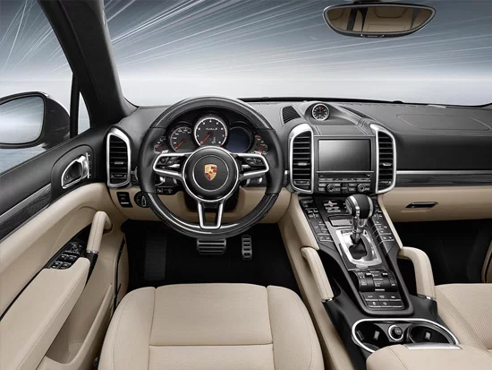 Inside the Porsche Cayenne Turbo S