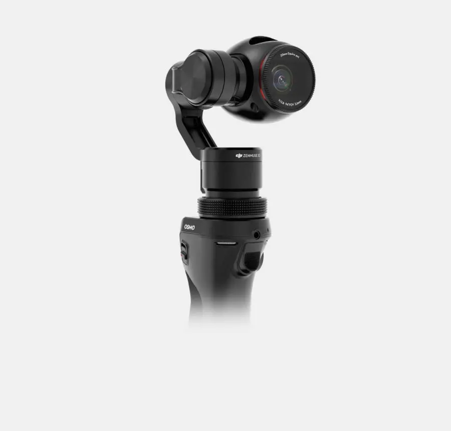 DJI Osmo - available as a handle only, or as a kit with the X3 camera