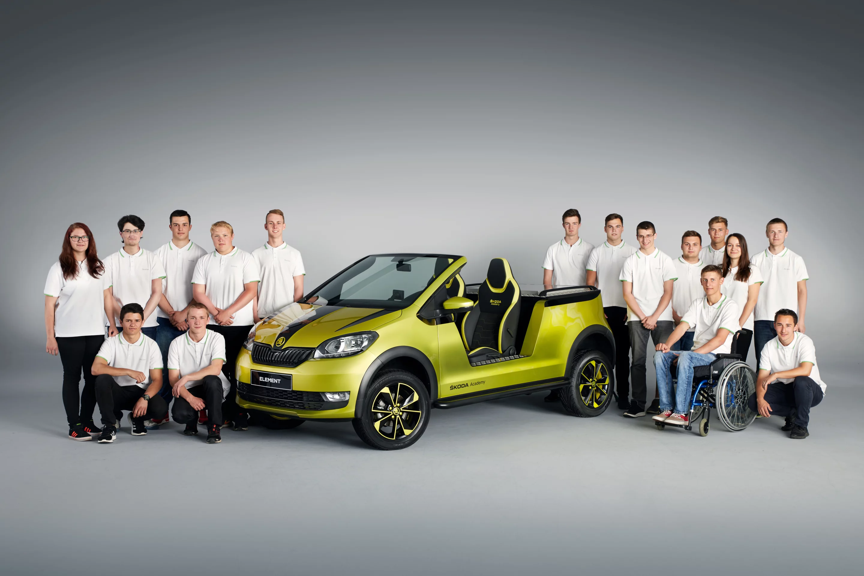 This year's student creation, the Skoda Element