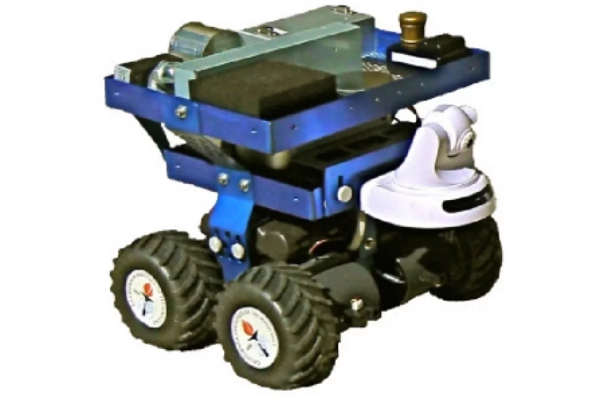 The Cyclops mobile robotic platform is designed to be used as a surrogate for blind persons in the testing of visual prostheses (Image: Caltech/Wolfgang Fink, Mark Tarbell)