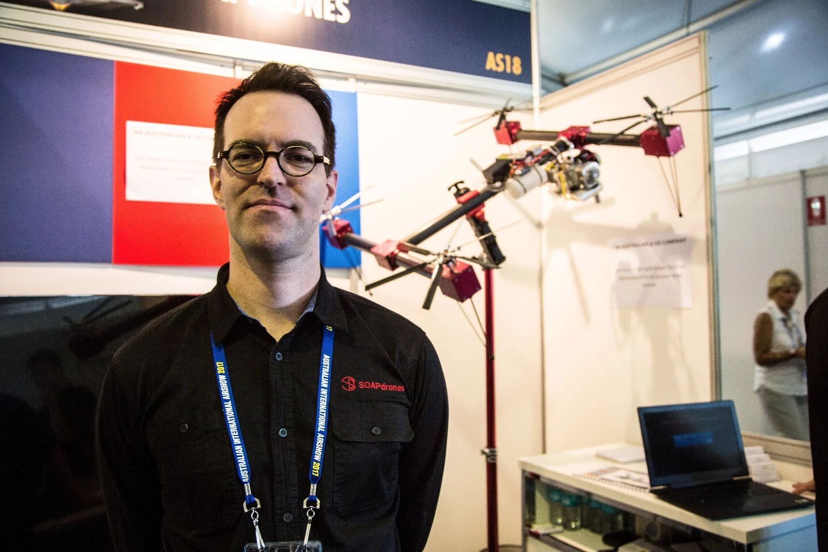 SOAPdrones Technical Director Paul Riess
