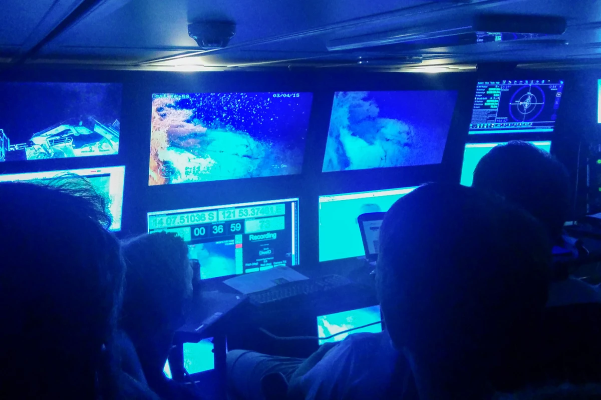 The MIT team tested the new system at Australia's Scott Reef (Photo: MIT)