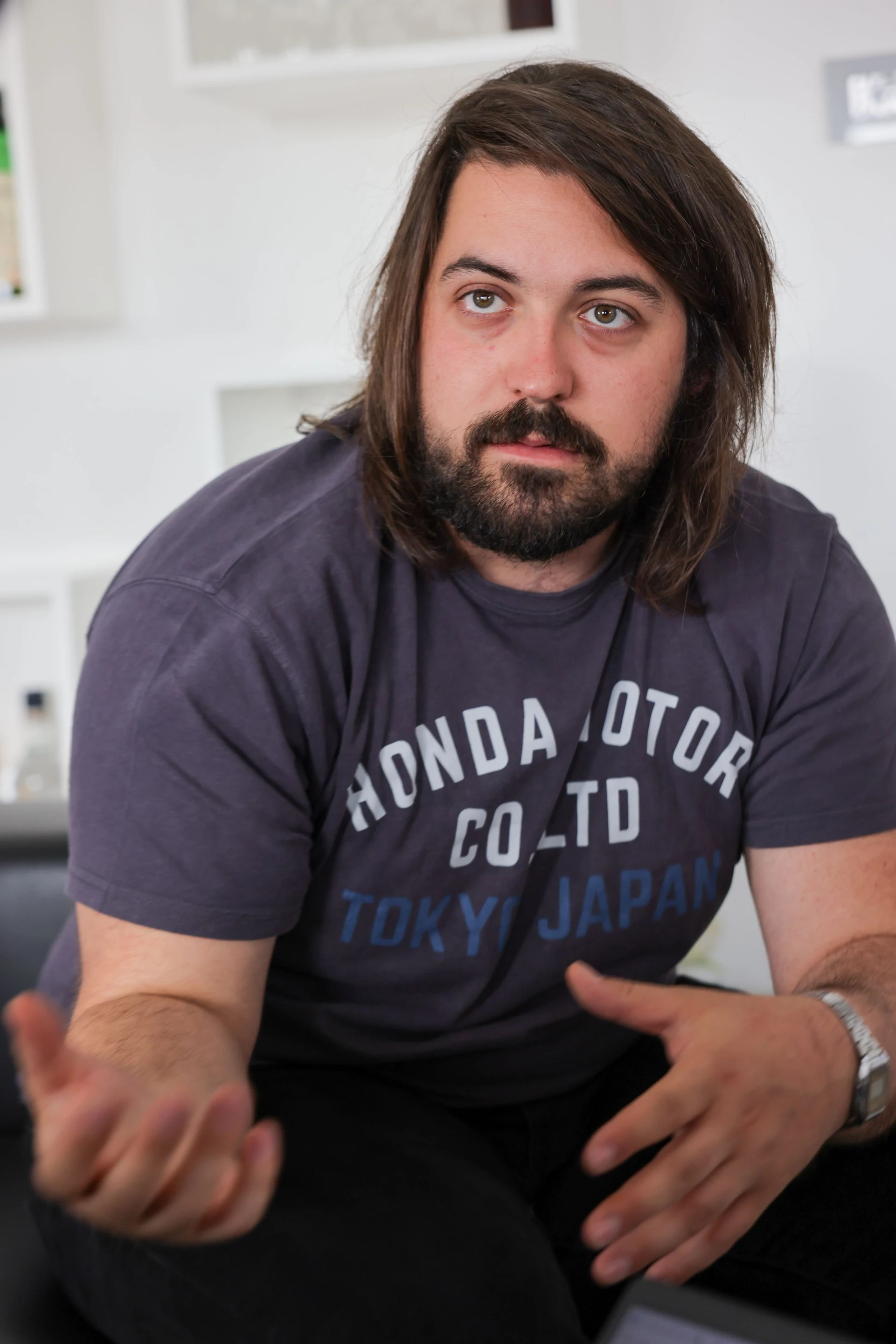 Giovanni Dovis is a designer for Honda R&D Europe, responsible for the concept sketches of the new Hornet