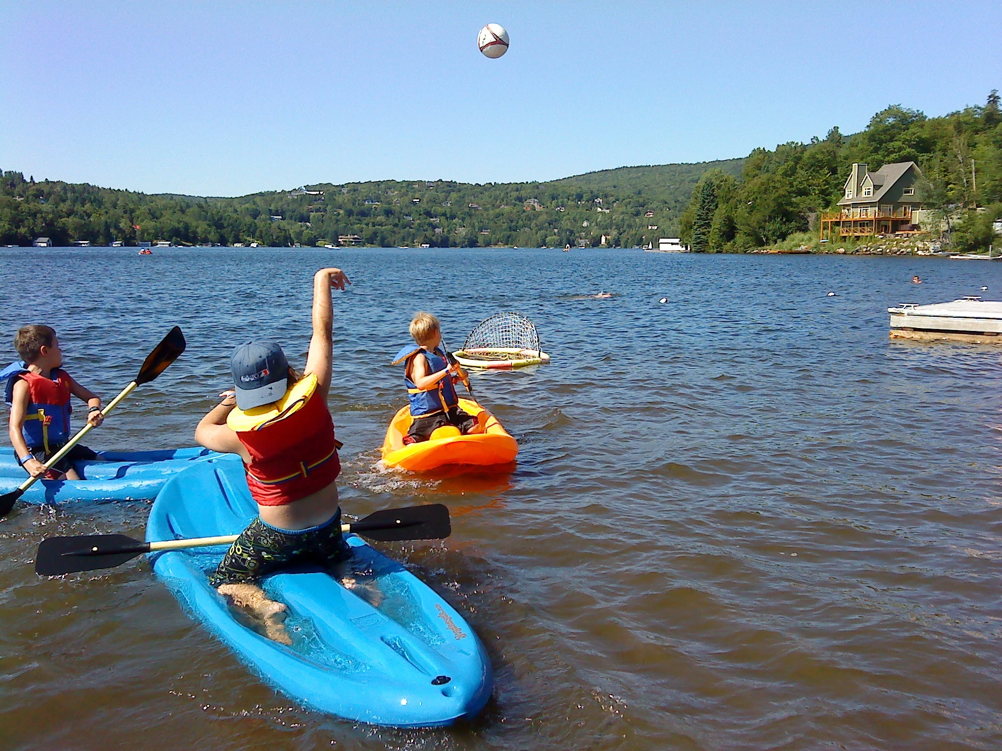 The Yogakayak allows paddlers to kayak in a reportedly more ergonomic kneeling position