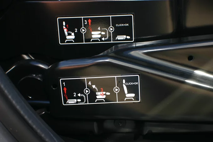 Folding the front passenger seat is necessary to create the single-person bed