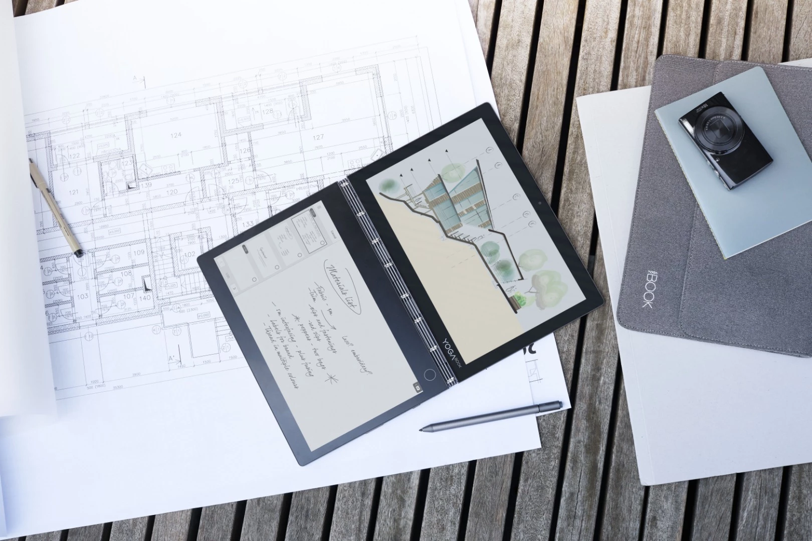 Doodles, sketches and report annotation can be undertaken using the optional Precision Pen