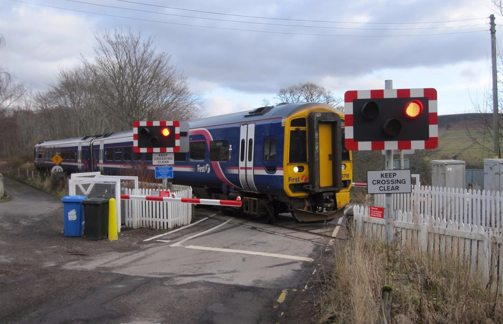 Numerous sensors would be used at each location, communicating with one another to form a network going down the track toward the crossing