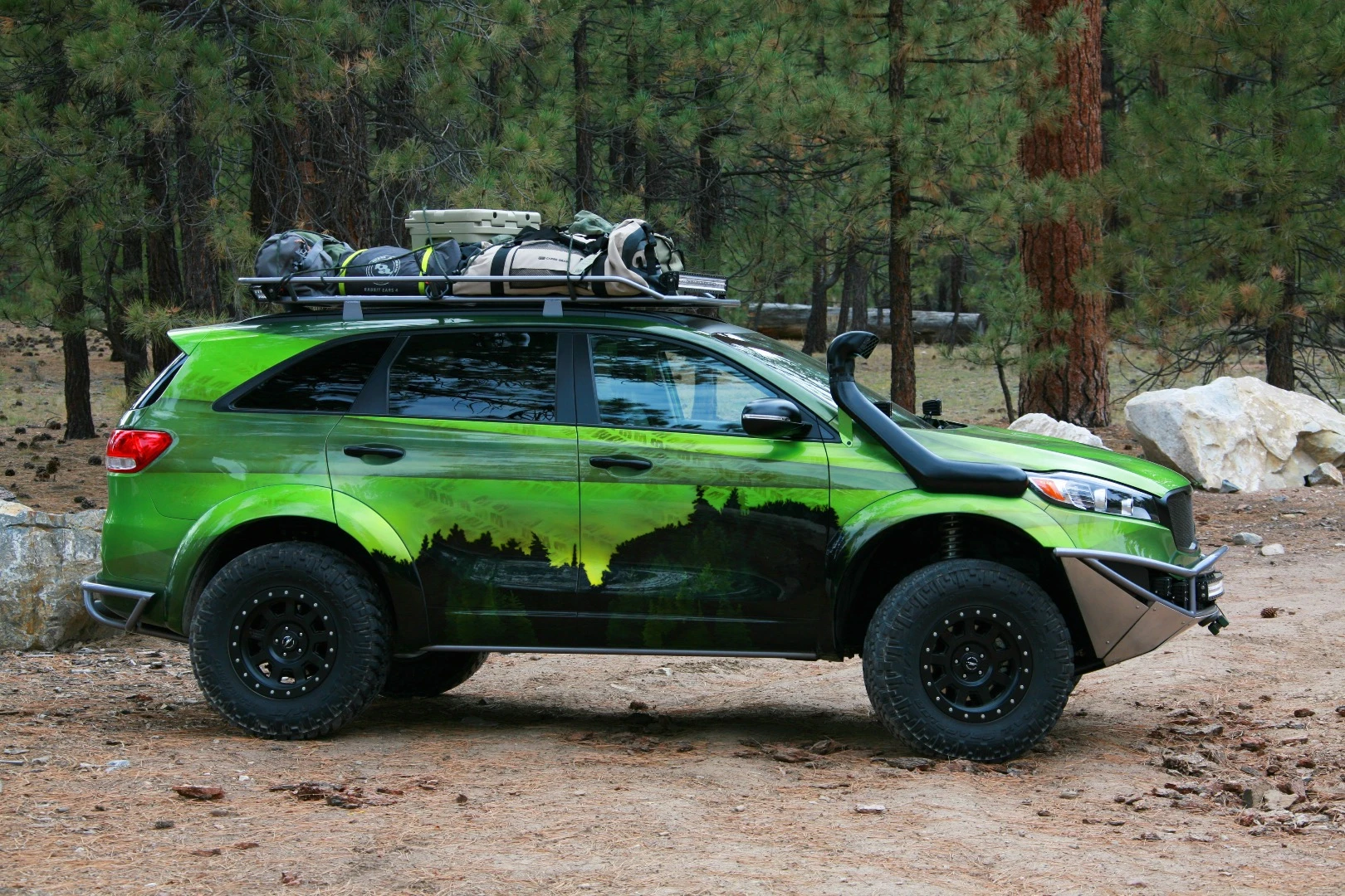 The PacWest includes a WFJ snorkel