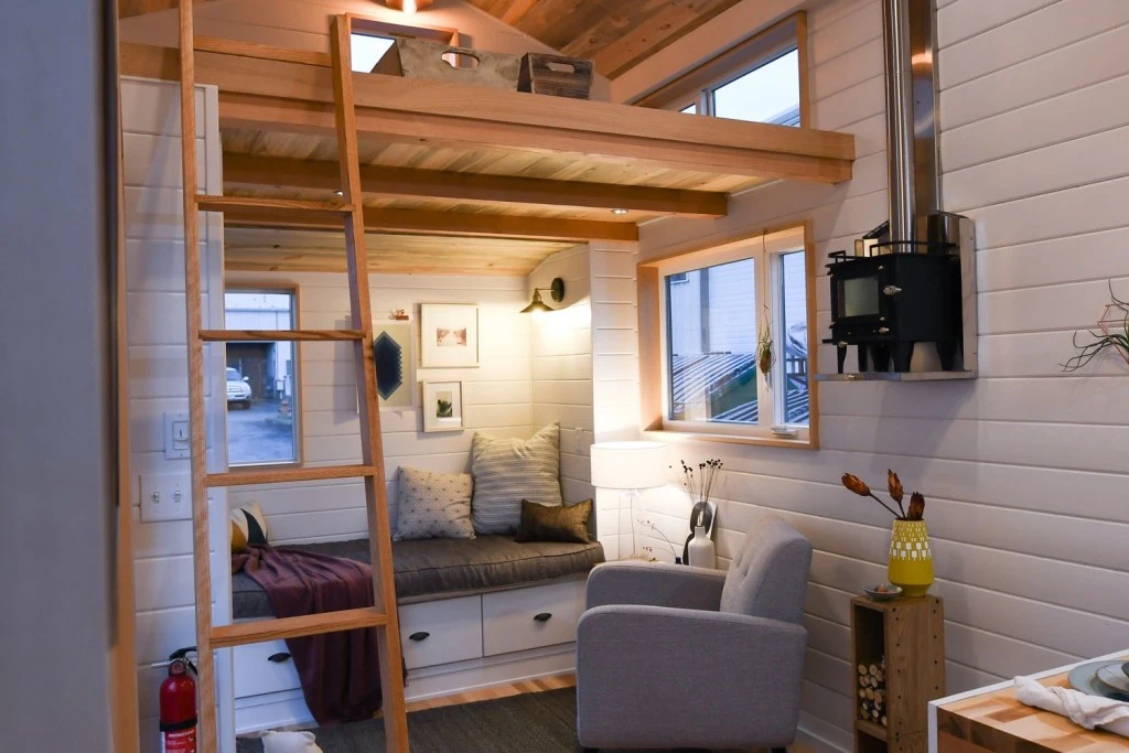 The Kootenay model pictured has a total floorspace of 379 sq ft (35.2 sq m)