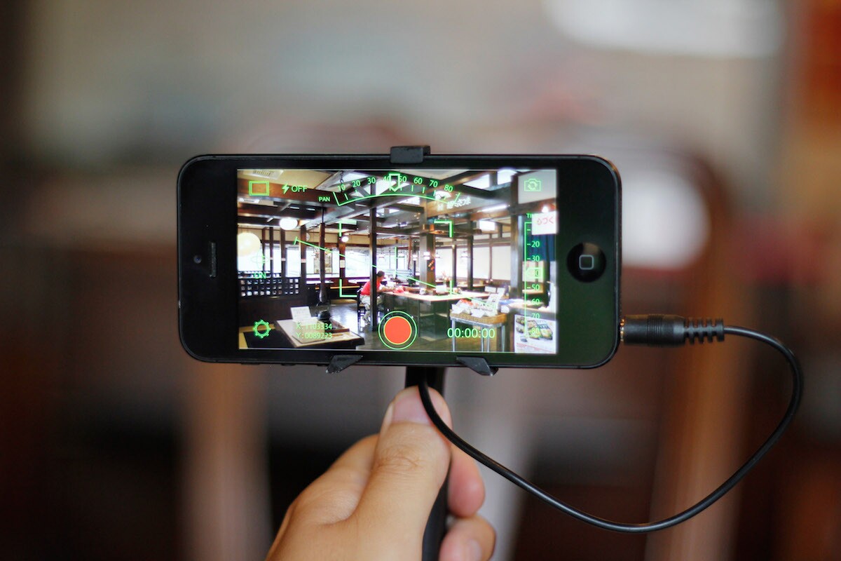 It works with an accompanying app