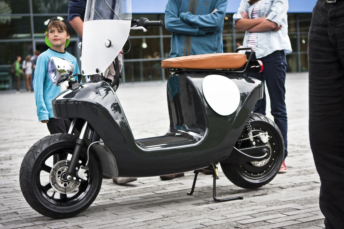 The Be.e weighs just 95 kg, including the battery (Photo: Waarmakers)