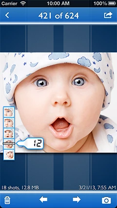 SnappyCam Pro - Viewer left handed