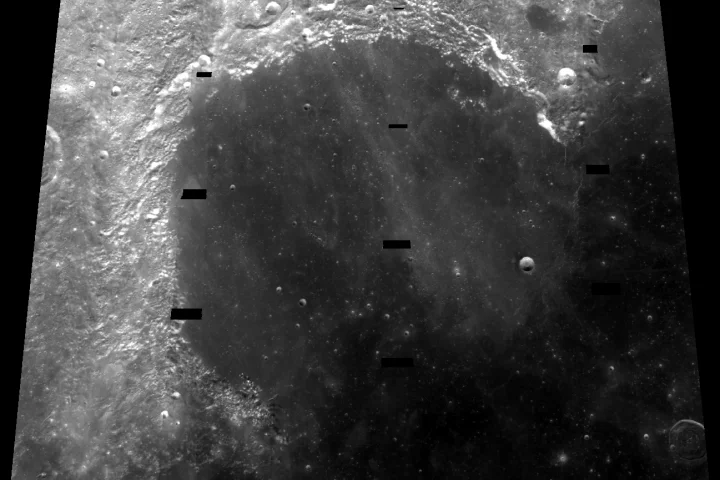 Sinus Iridum as seen from NASA's Clementine probe, where China plans to land a lunar rover in 2013 (Photo: NASA)