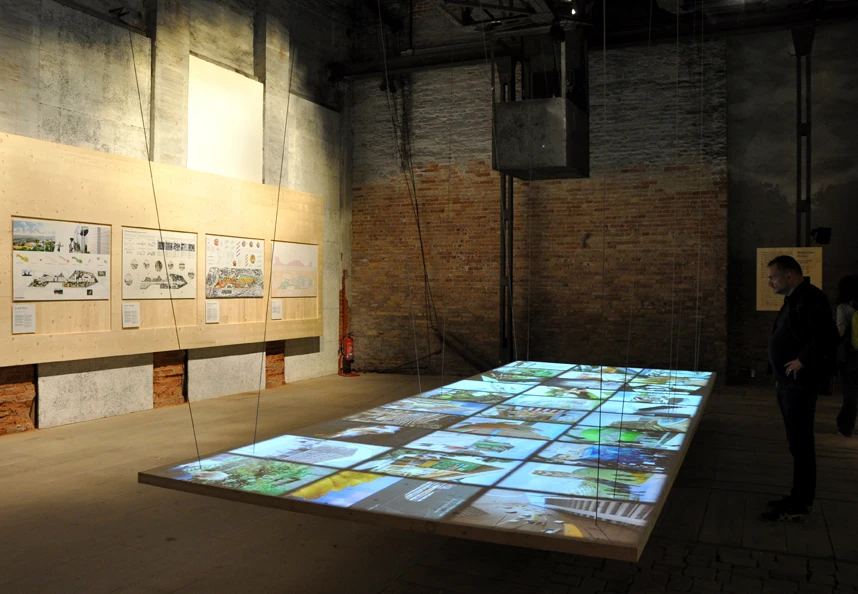 Monditalia occupies the length of the 985 foot long Arsenale in Venice (Photo: Edoardo Campanale)