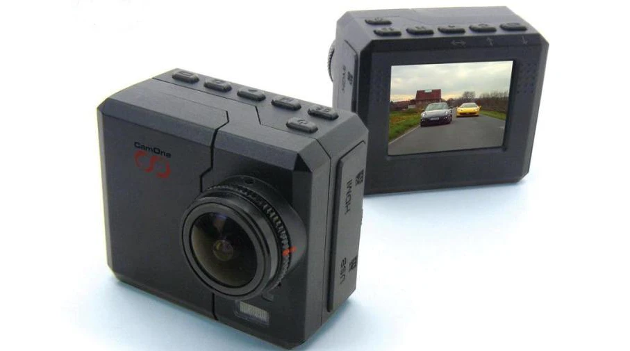 The CamOne Infinity has an LCD screen built in and boasts an interchangeable lens system