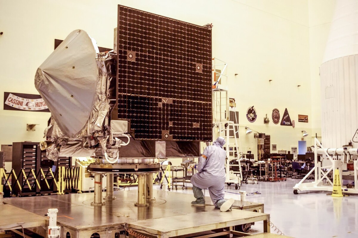 Much of the satellite's functions will be powered by two solar arrays