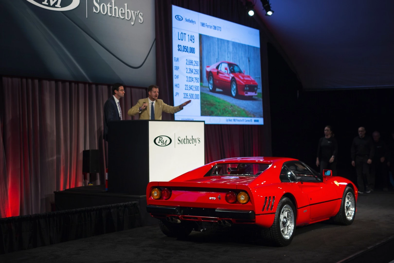 $3,360,000 | 1985 Ferrari 288 GTO | Auction Link: RM-Sotheby's