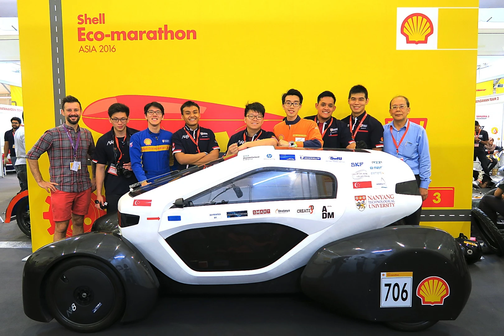 This is Singapore's first 3D printed concept car