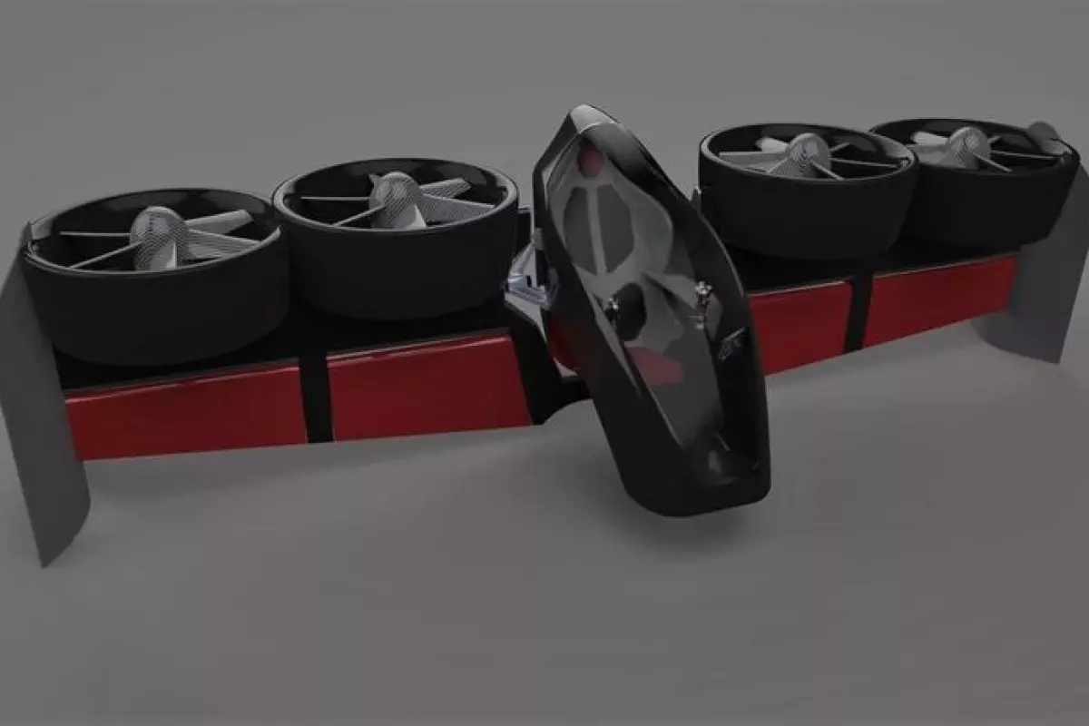 Tailsitter design makes it easy for the Atlas to transition to efficient winged flight