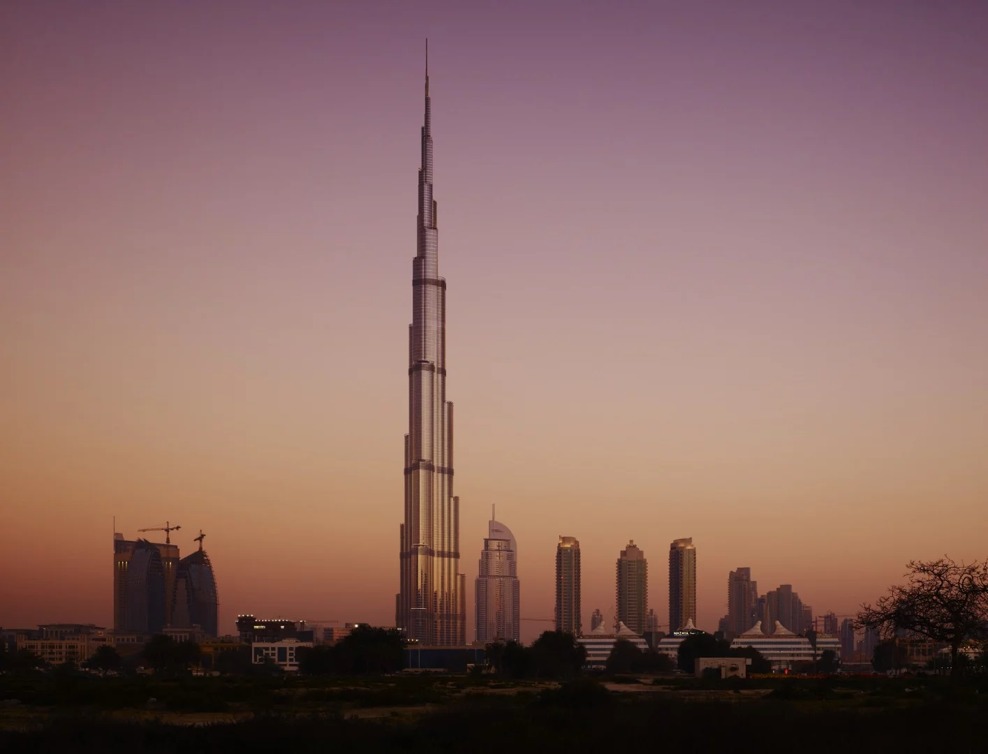Though it officially opened back in 2010, Dubai's Burj Khalifa, by SOM, still remains the world's tallest skyscraper by a long way