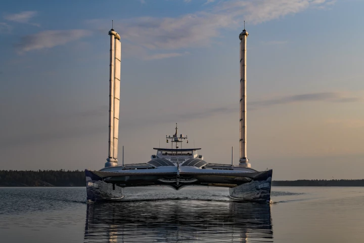 The Energy Observer has been fitted with a new compact fuel cell system from Toyota