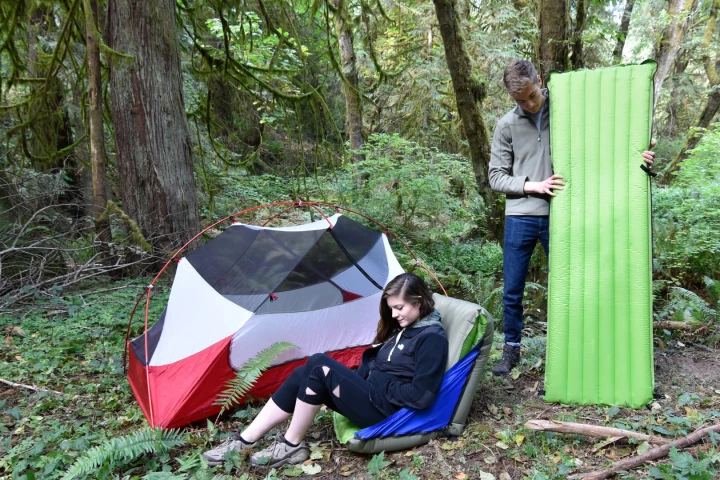 It's a chair, it's a mattress, it's a pillow, it's the PacBack Trio