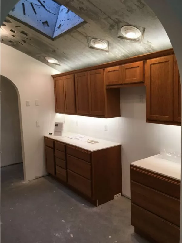 Hobbit Hollow's kitchen area