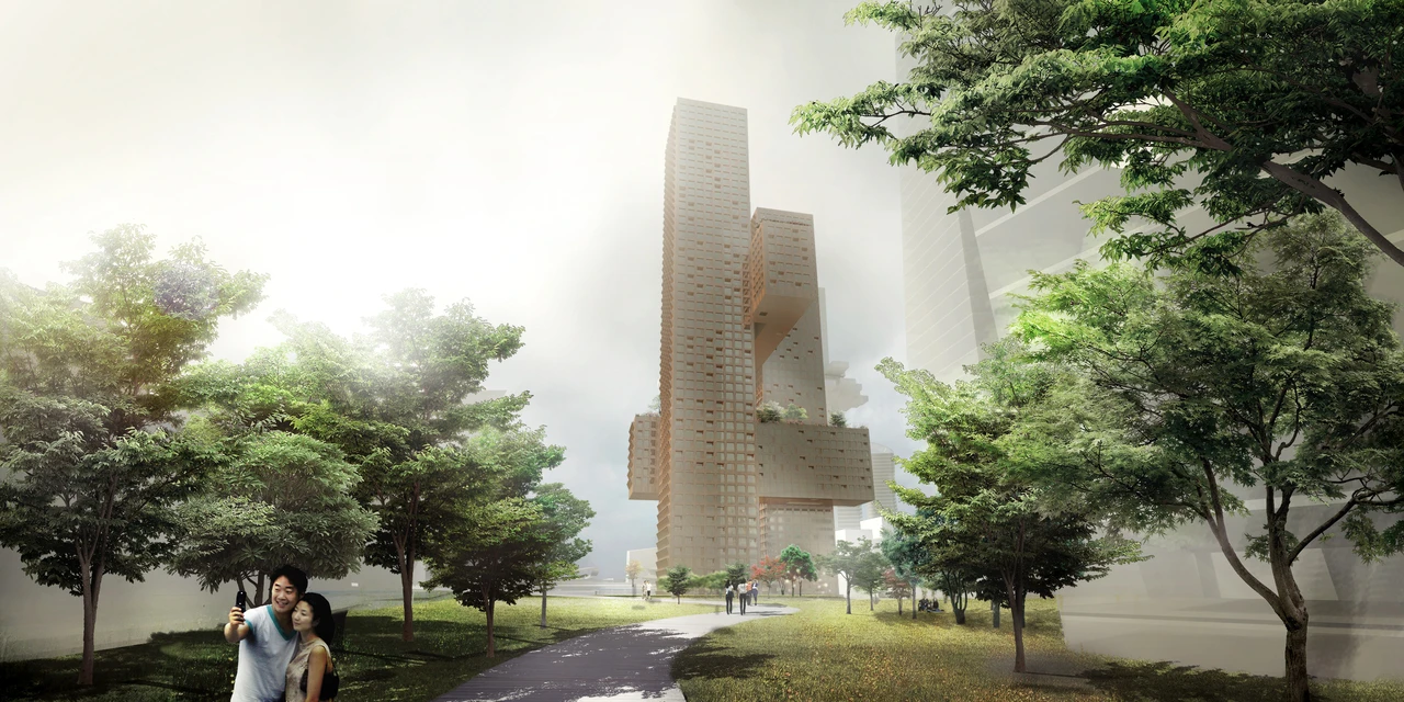BIG hopes the completed towers will represent a shift away from the usual disconnected towers of most cities