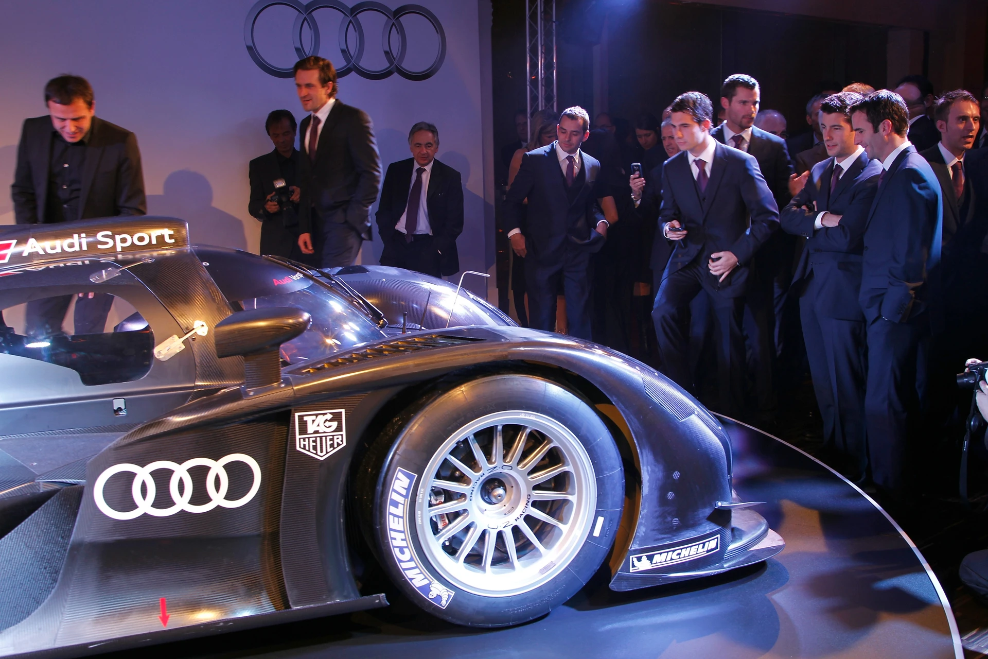 The new Audi R18 LMP1 sports car