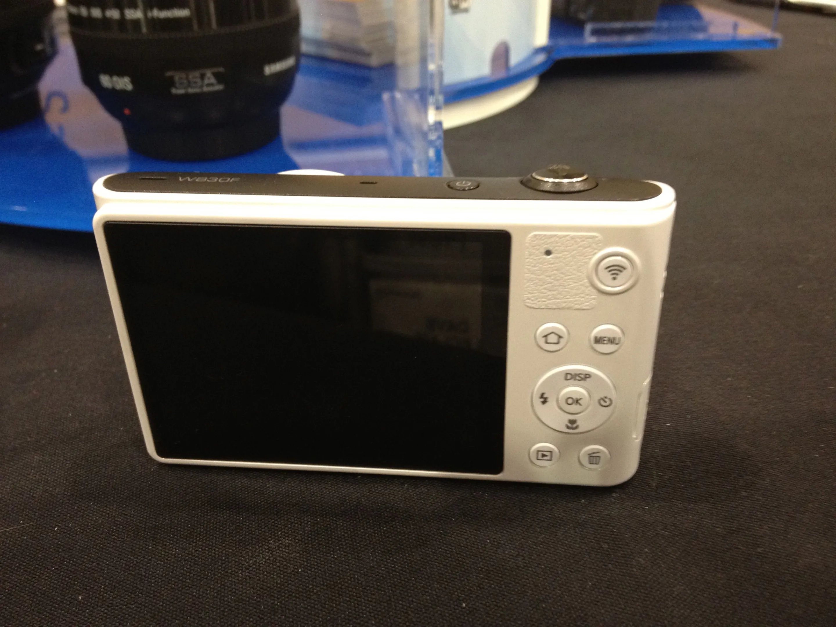 Samsung WB30F rear view