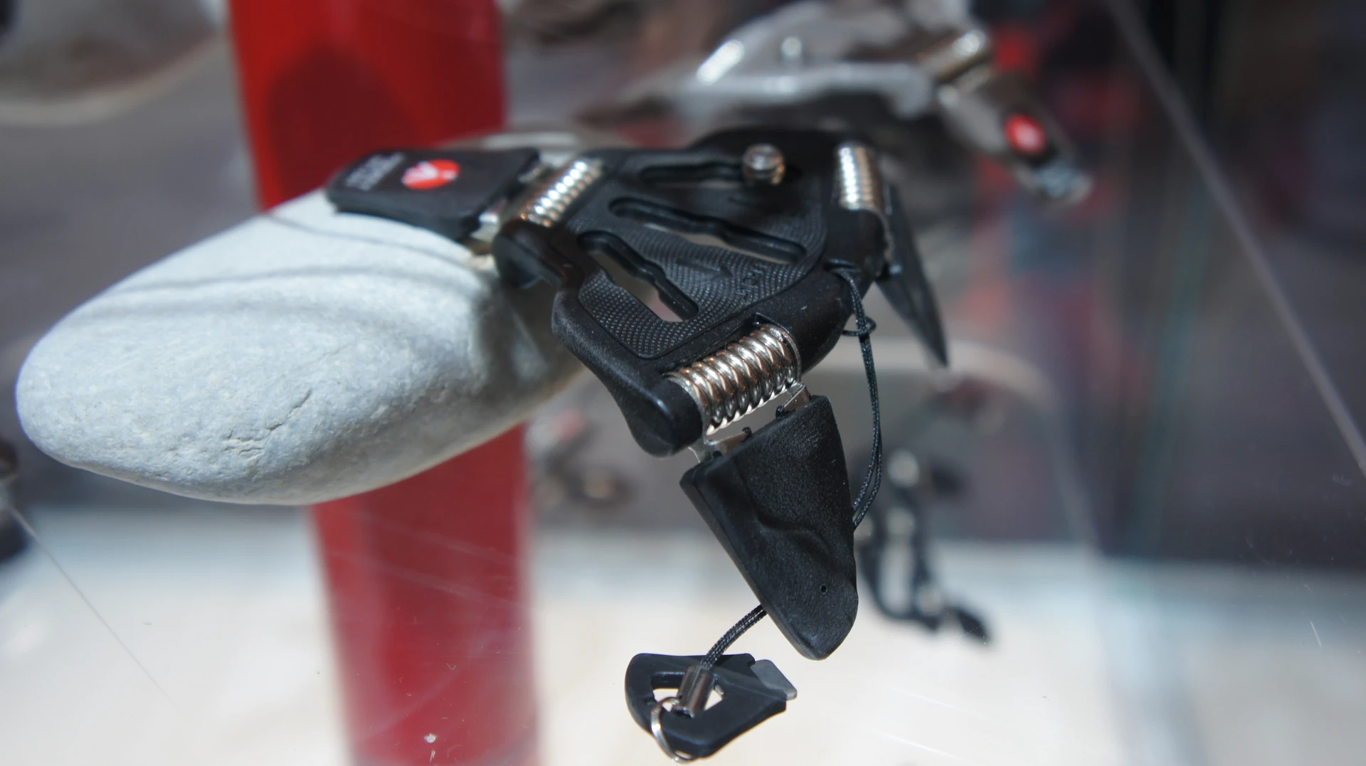 Manfrotto's MP3 digital-SLR pocket-sized tripod on display at Photokina 2010