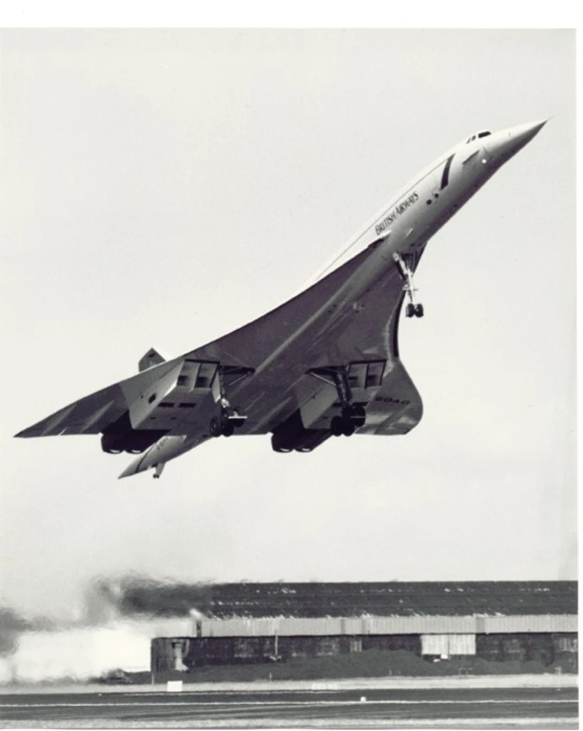 Concorde taking off