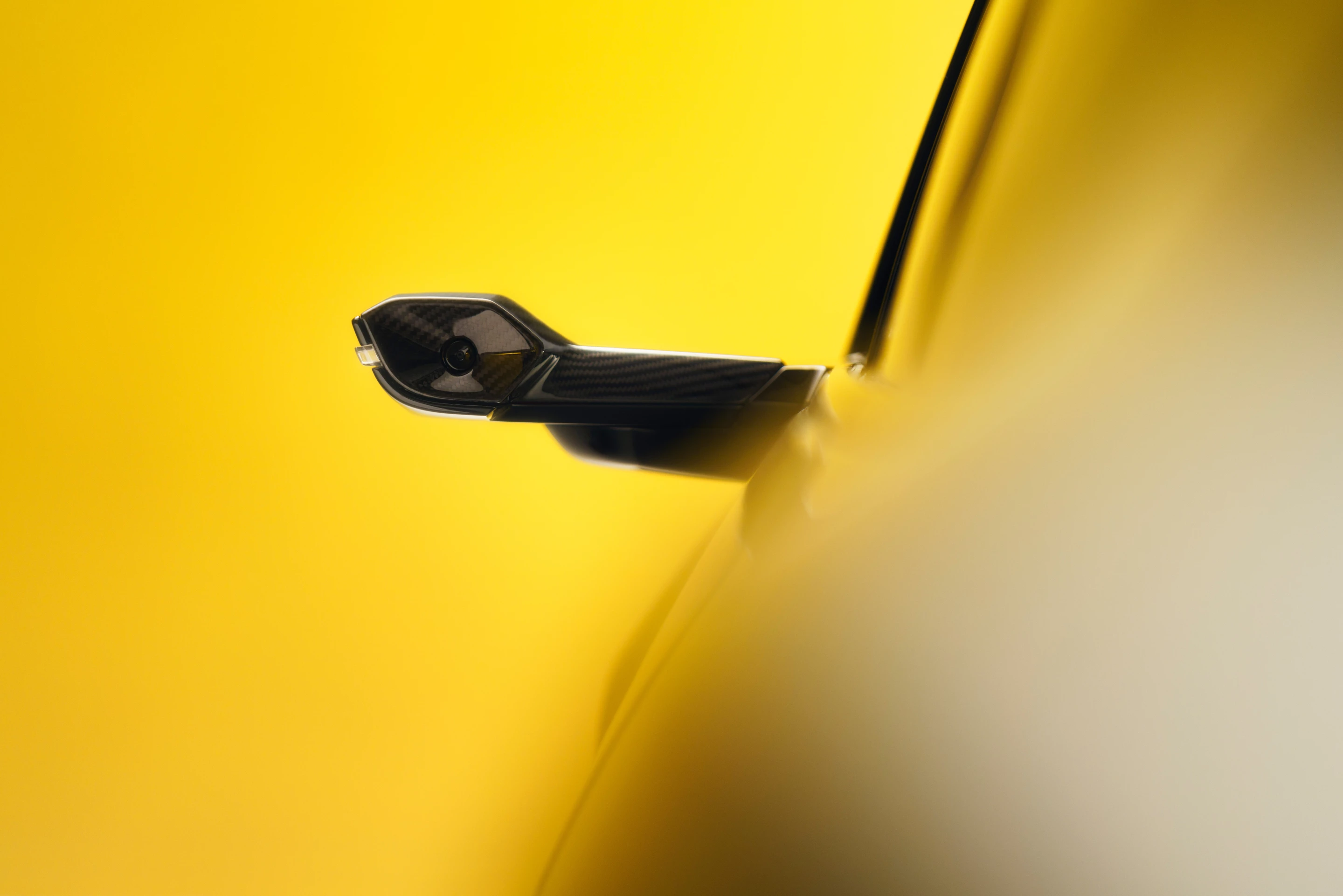 In place of side-mirrors, the Eletre employs triple-camera modules that serve rear-view, 360-degree view and ADAS purposes