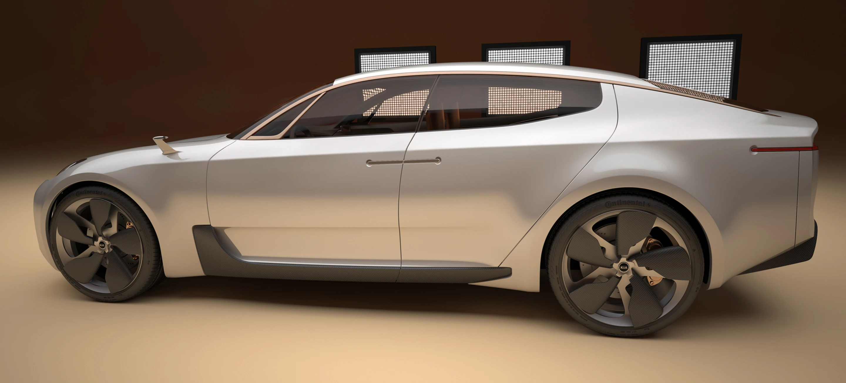 Kia four-door sports sedan concept