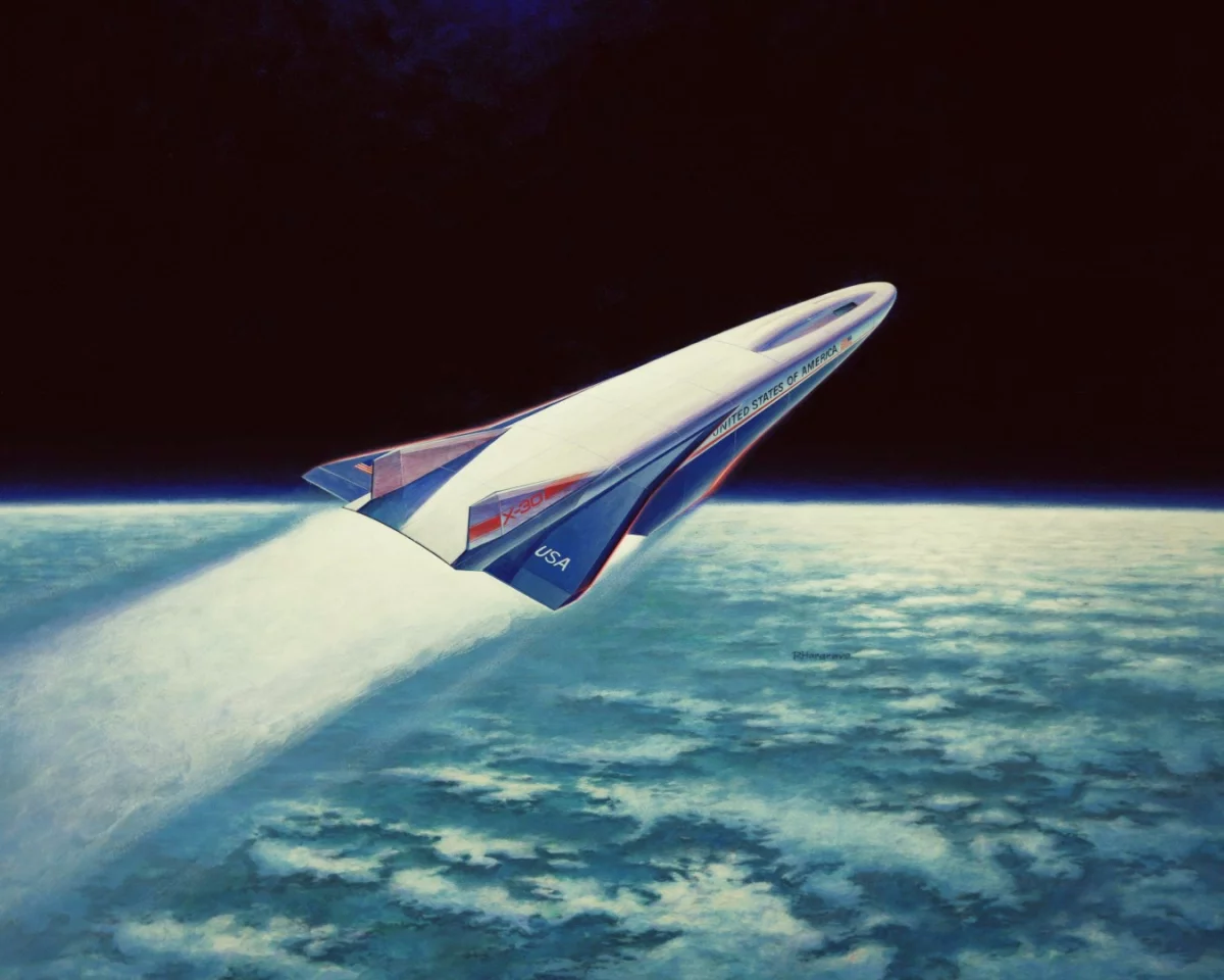 Artist's concept of the X-30