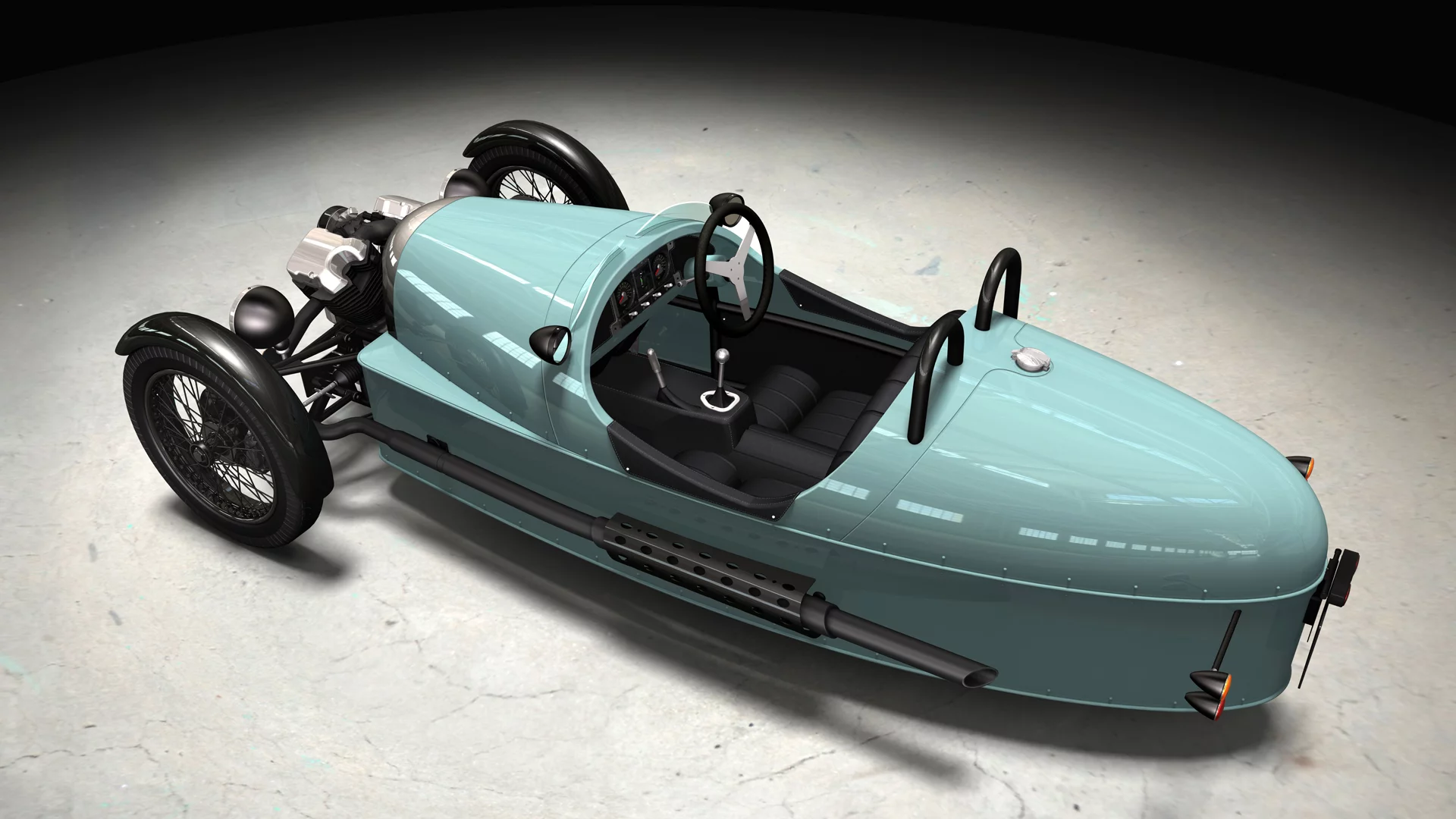 The new Morgan three-wheel cyclecar