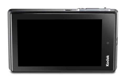 The Kodak Slice Touchscreen camera combines a 2GB internal memory with facial recognition and tagging capabilities