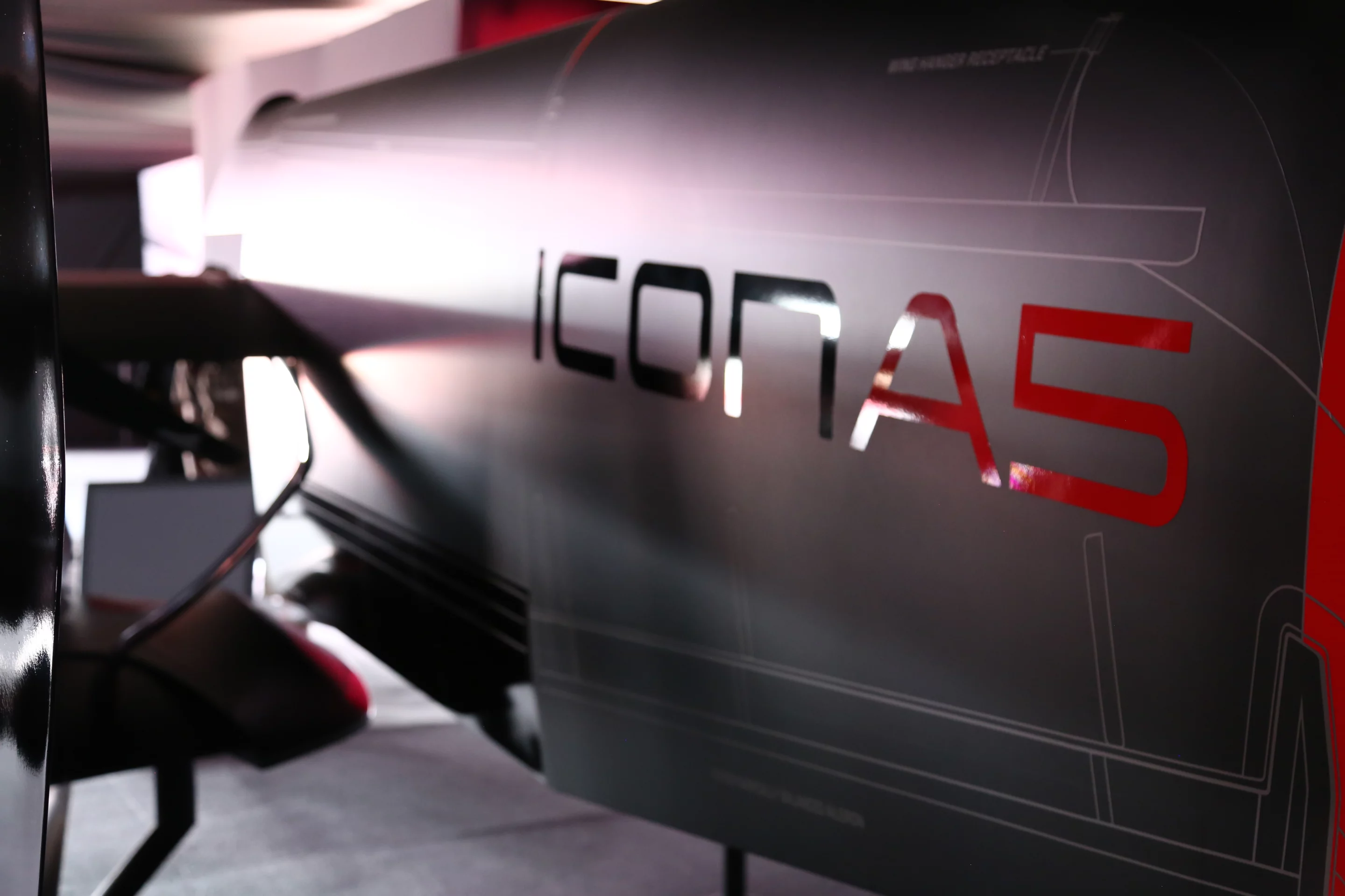 ICON A5 detail (Photo: Angus MacKenzie/Gizmag.com)