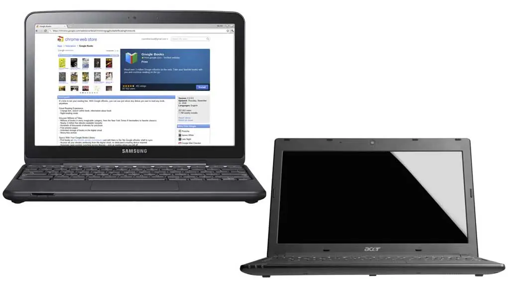 Samsung and Acer will be the first to release web-centric Chromebooks running Google's Chrome OS next month