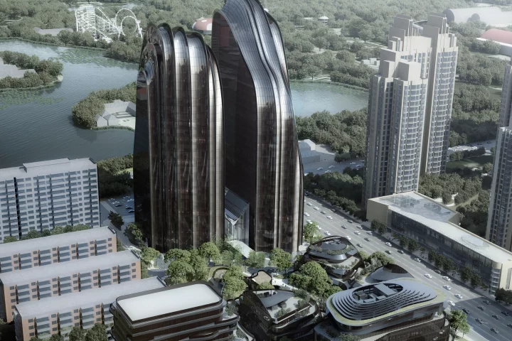 Chaoyang Park Plaza, by MAD Architects (Image: MAD)