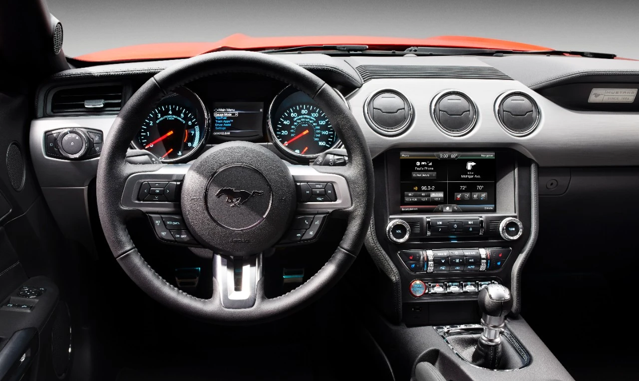Inside the new Mustang