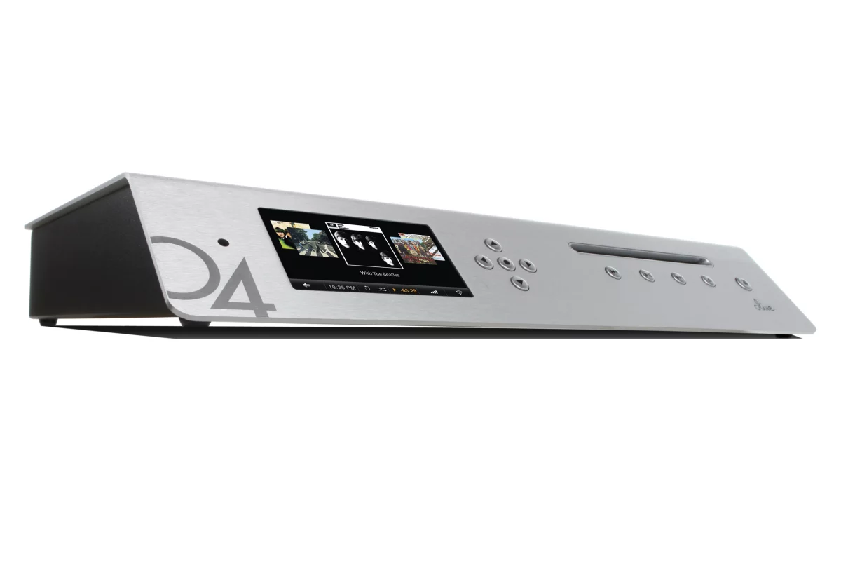 The Olive 4 HD music server can hold up to 20,000 high resolution tracks in 24-bit and comes with many built features