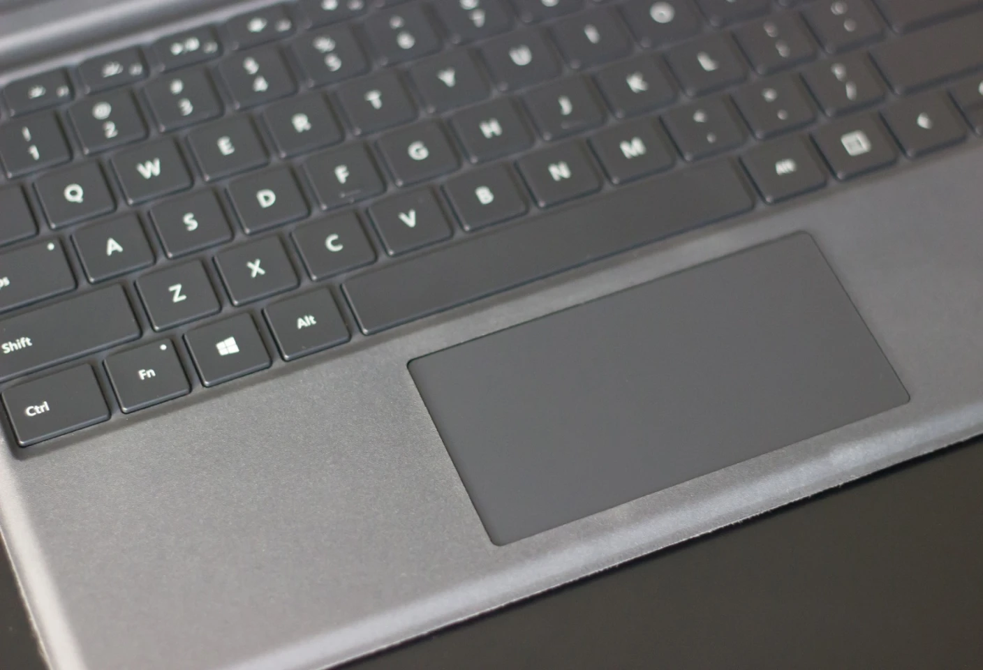 The new Type Cover (which is also compatible with Surface Pro 3) has better keys and trackpad